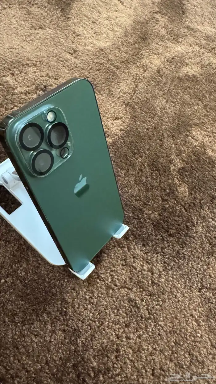 آيفون 13 برو زيتي الاصلي 256 نظيف جدا  لم يفك بحالة المصنع 6