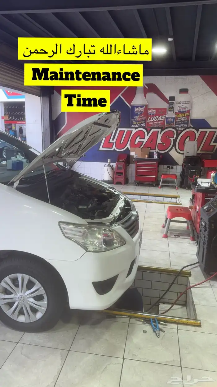 تويوتا انوفا مخزززنة وكالة ماشاءالله 2014 21