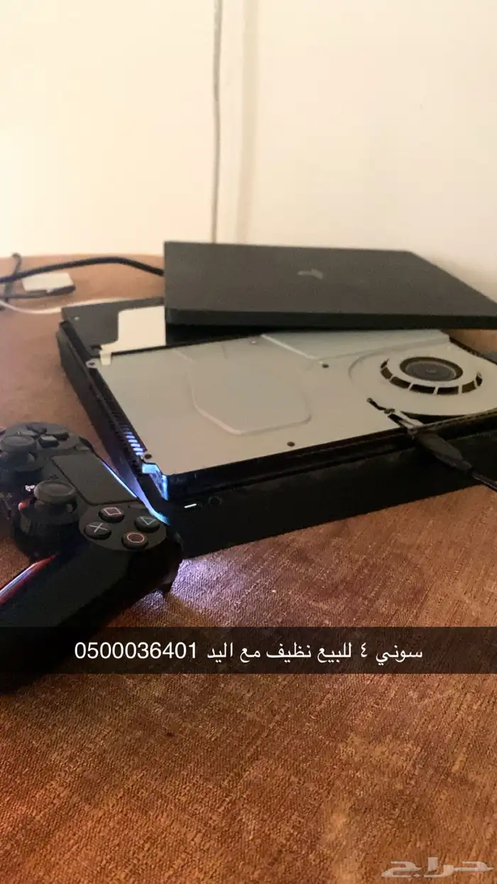 سوني 4 نضيف للبيع مع يد 0