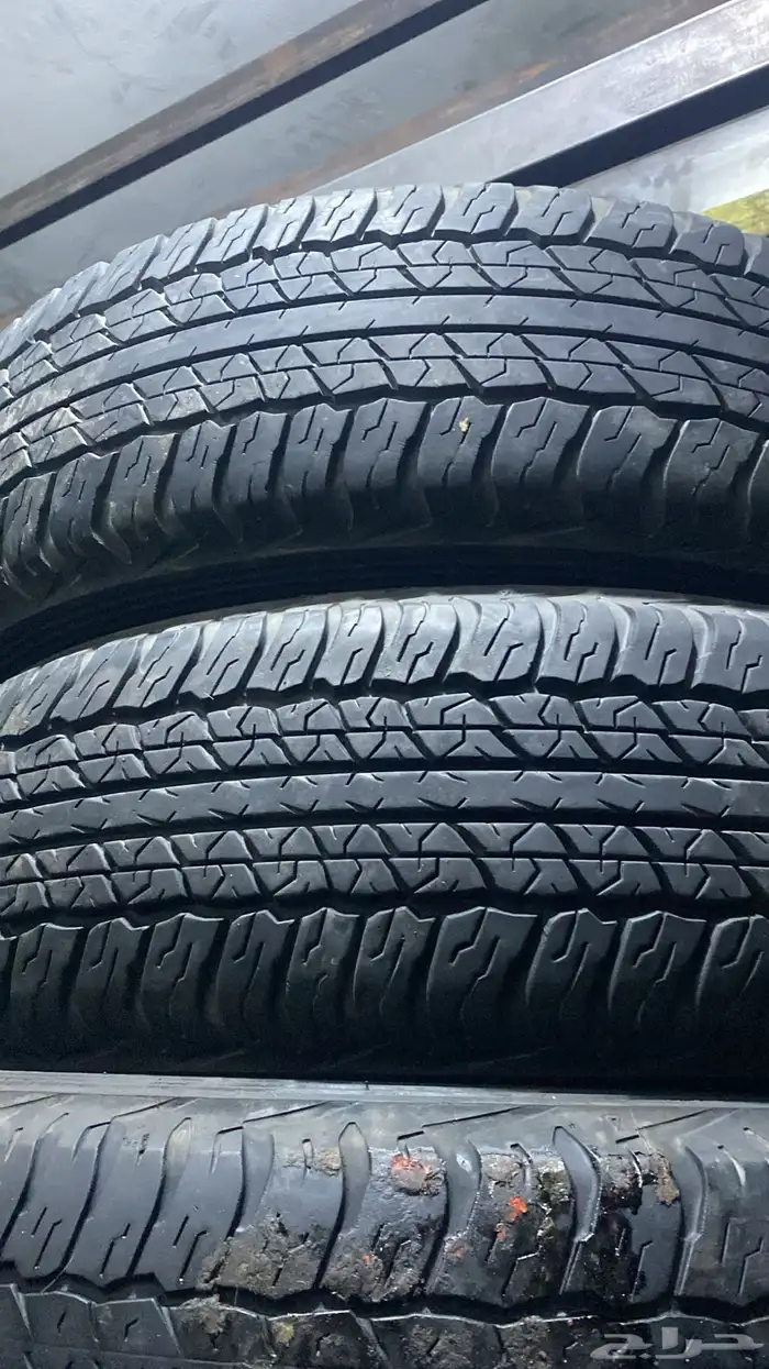 كفرات مستعمل شبة جديد 0