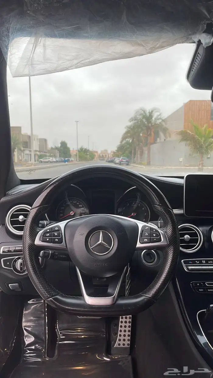 مرسيدس C200 نظيف جفالي 25
