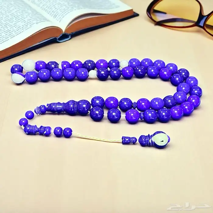 سبح وخواتم نوادر (يسر   فضة   كوك   عظم نعام   أوبال   عقيق 0