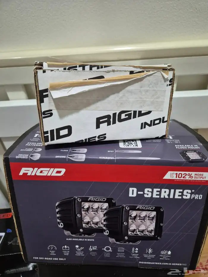كشاف LED D-SERIES PRO ضوء قياده من Rigid new 0
