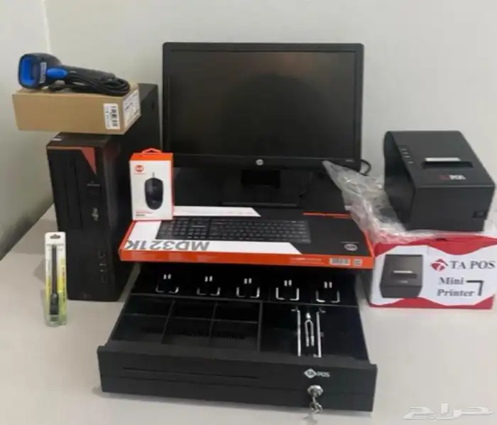 جهاز كاشير كامل i7 رام 32 ب1500ريال 0