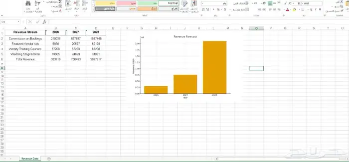 إنشاء ملف اكسل - Excel 25