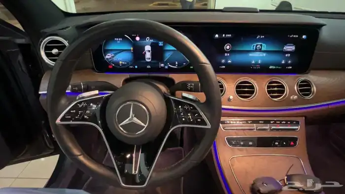 مرسيدس E250 موديل 2021 بنزين بطاقة جمركية 8