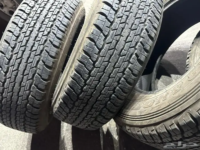 كفرات دنلوب افجي وكاله مقاس 265 70 17 11