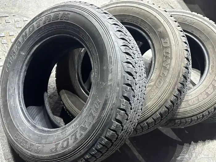 كفرات دنلوب افجي وكاله مقاس 265 70 17 8