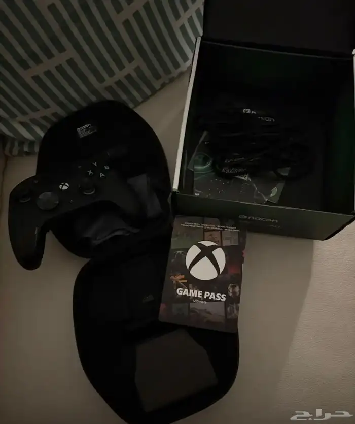 يد تحكم اكس بوكس مع القيم باس جديدة تماما 0