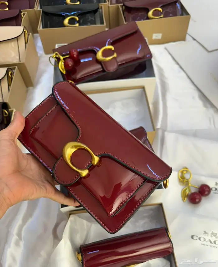 شنط كوتش ماستر لون برغندي 17