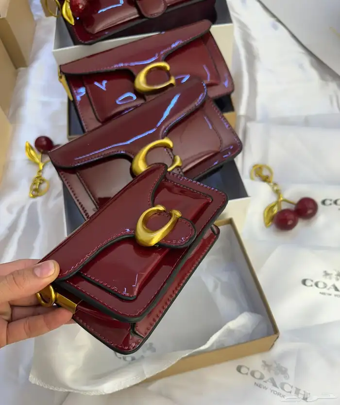 شنط كوتش ماستر لون برغندي 3