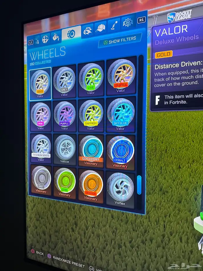 حساب كامل اغراض روكت و فورت وفيه العاب حساب فخم على السوم 21