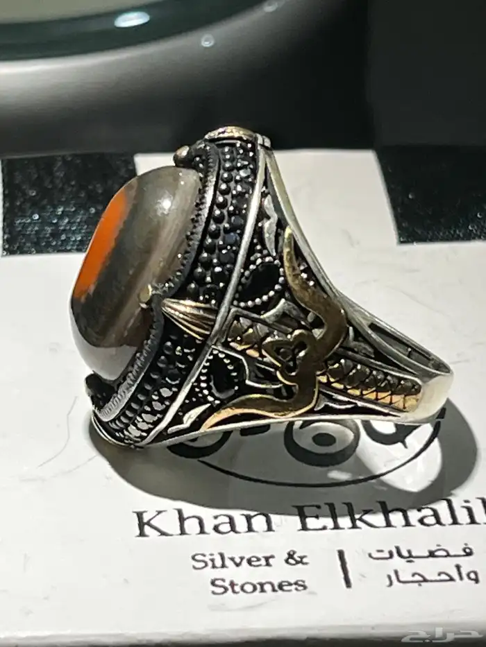 احجار كريمه طبيعي وفضه إيطالي عيار 925 11