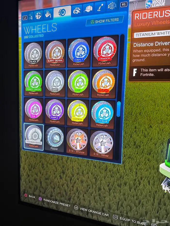 حساب كامل اغراض روكت و فورت وفيه العاب حساب فخم على السوم 17