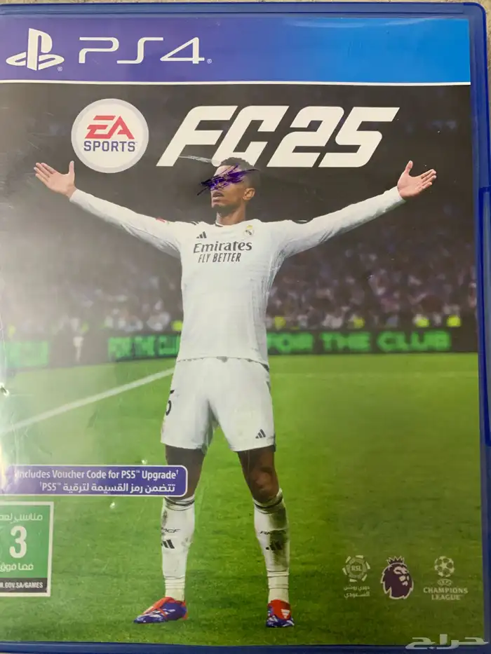 شريط FC25 مستعمل نظيف سعرة90 ريال سعودي 2