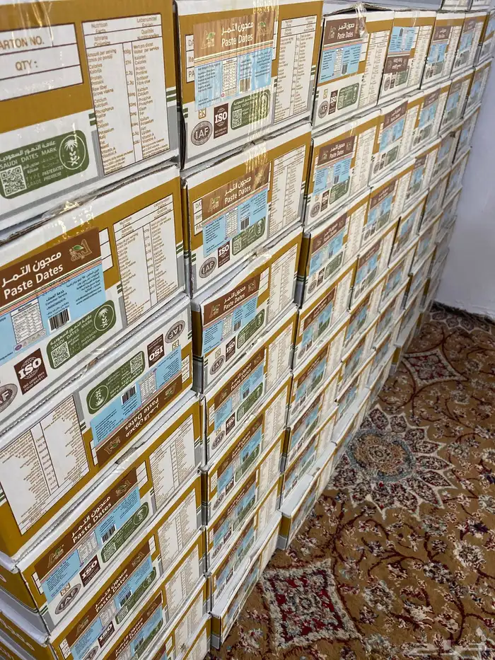 تمر معجون على 5 كيلو الكرتون 10 كيلو 2