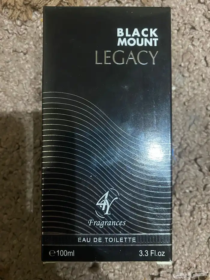 عطر بلاك ماونت ليجاسي جديد غير مستعمل شركه المصباح 0