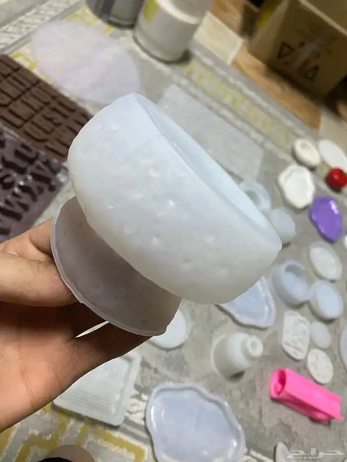 قوالب كونكريت وألوان وعدة كاملة لين كونكريت مشروع متكامل 21