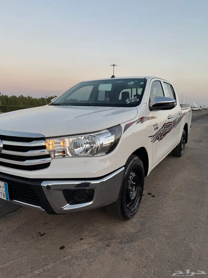 هايلكس 2024 ديزل غمارتين عادي بدون دبل 2400 ممشى71 الف 7