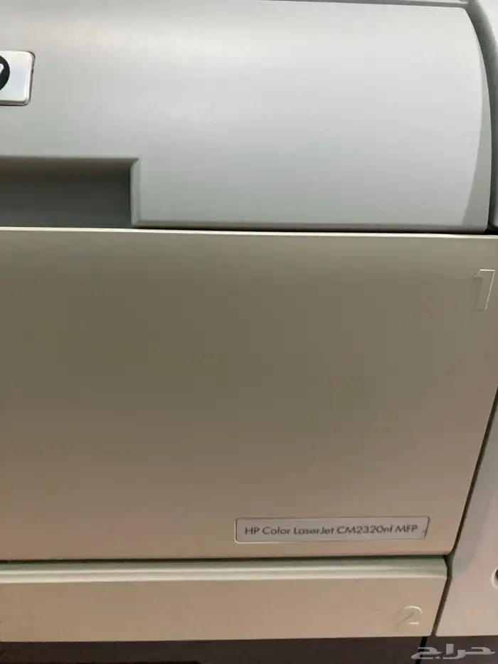 طابعة ملونة ليزر حبرها ممتلئ hp CM2320nf ب739 ريال 3