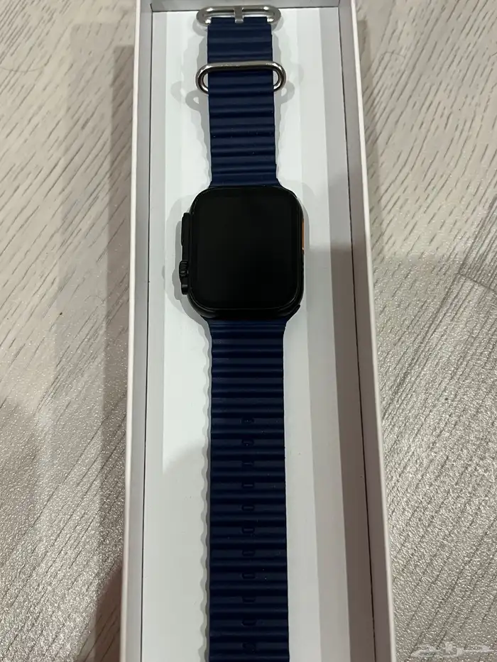 ساعة ألترا شبيهة أبل (ew28 ultra ) بلون كحلي جديدة 0