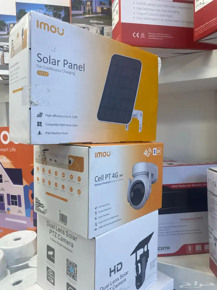 عروض كاميرا طاقة شمسيه للمزارع والعماير بدون كهرباء جوال 4