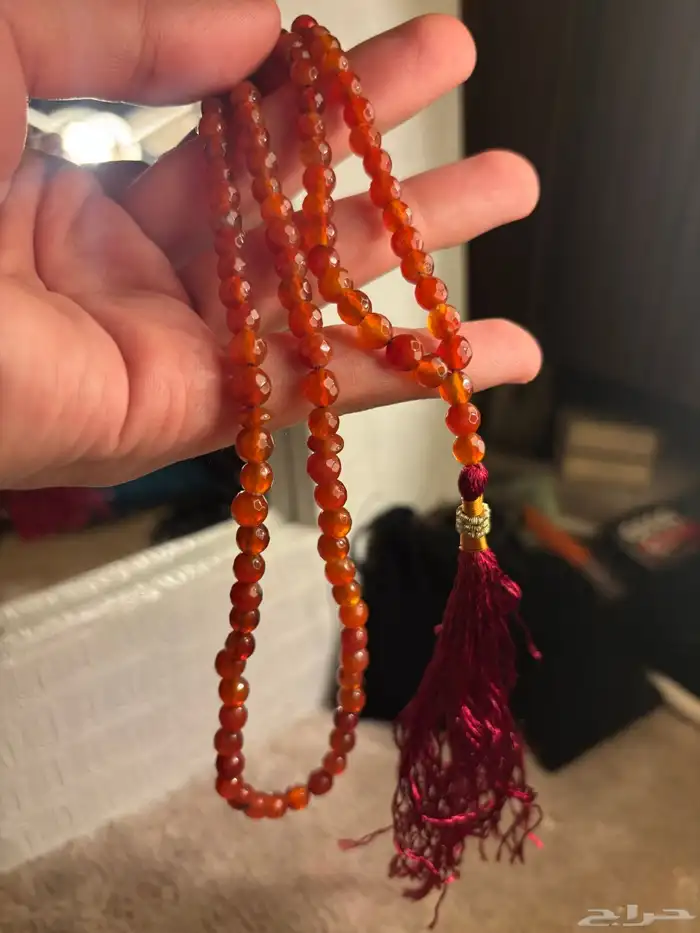 مسباح عقيق برازيلي احمر - محمل يومي 1