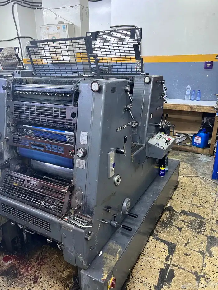 ماكينة طباعه 2 لون وماكينه طباعه 4 لون مقاس 52 ب 36شم 0