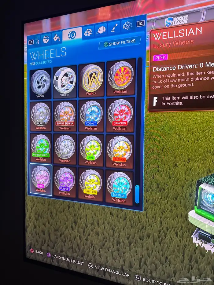 حساب كامل اغراض روكت و فورت وفيه العاب حساب فخم على السوم 22