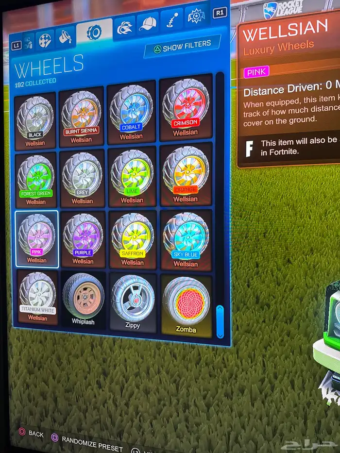 حساب كامل اغراض روكت و فورت وفيه العاب حساب فخم على السوم 23