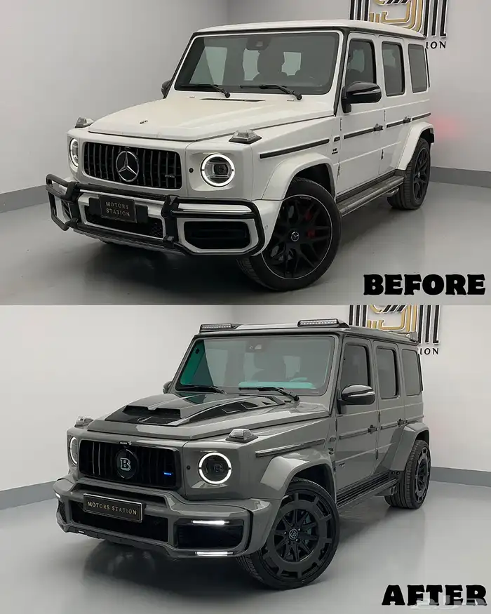 تعديل جي كلاس برابوس 2019 إلى 2025 31
