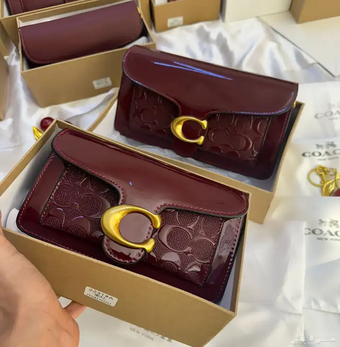 شنط كوتش ماستر لون برغندي 13