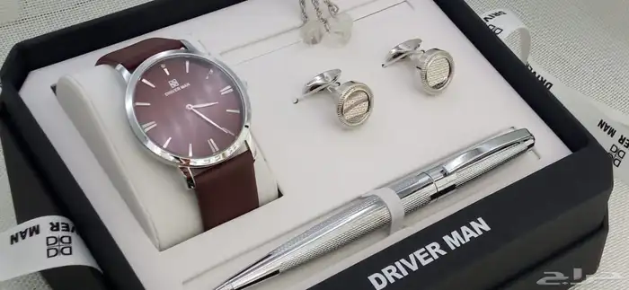 طقم ساعه رجالي فخم 4