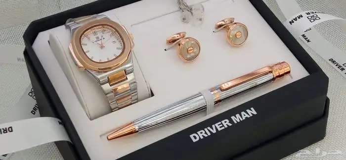 طقم ساعه رجالي فخم 14