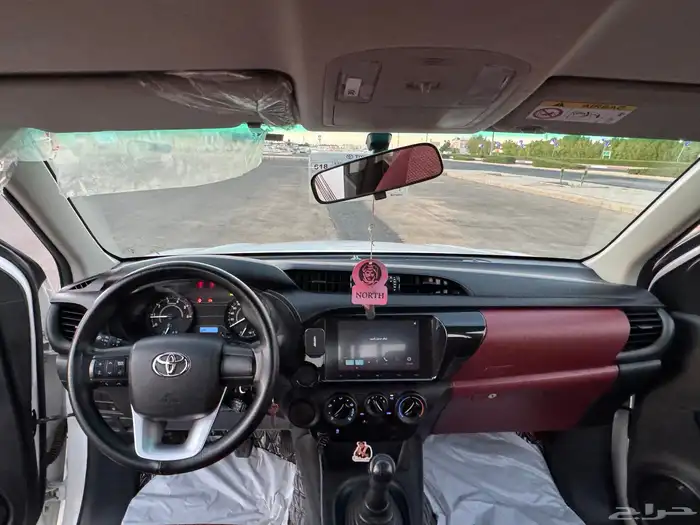 هايلكس 2024 ديزل غمارتين عادي بدون دبل 2400 ممشى71 الف 1