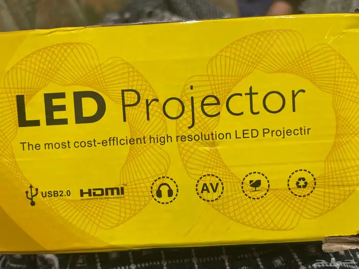 بروجكتر borrego miniجديد بكرتون ما استخدم إلا مرا وحده 1