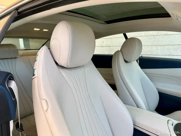 مرسيدس E Coupe 2022 ماشي 5 الاف جفالي 8