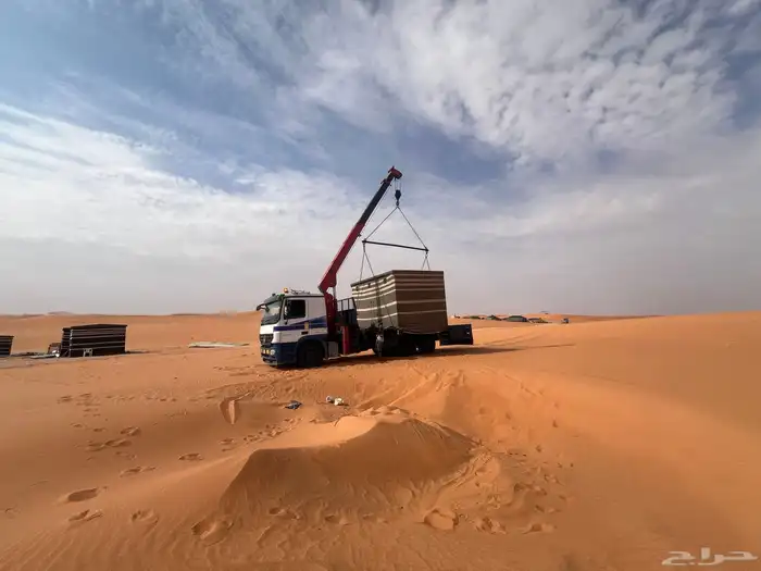 سطحه كرين دبل نقل بركسات نقل غرف جاهزه 3