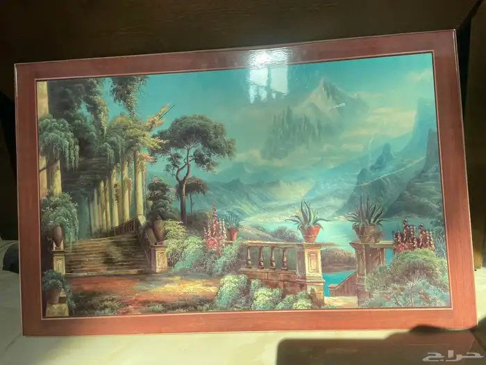 لوحة خشبية أنيقة wooden fancy picture 2