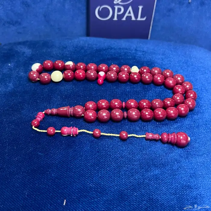 سبح وخواتم نوادر (يسر   فضة   كوك   عظم نعام   أوبال   عقيق 6