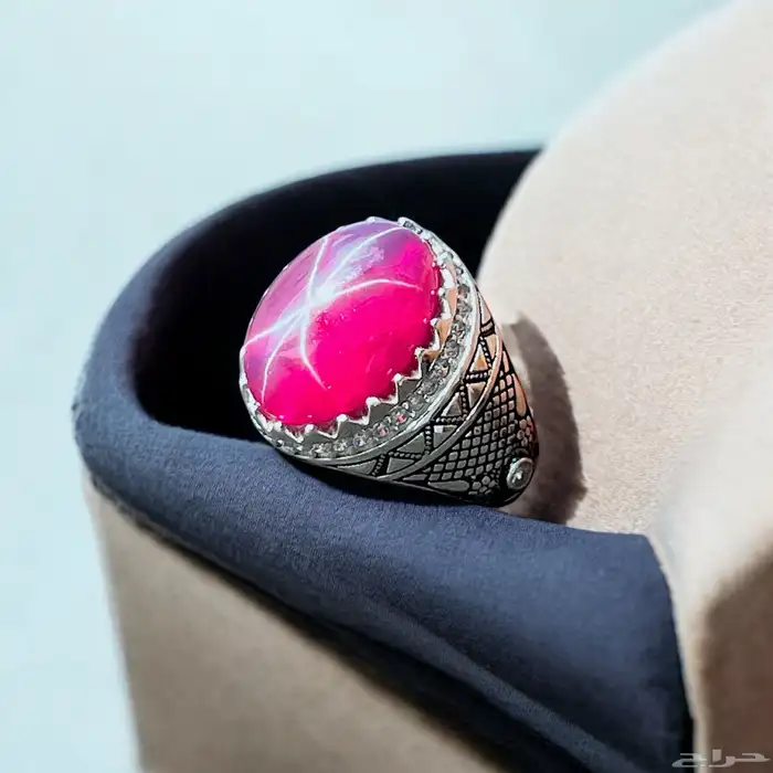 سبح وخواتم نوادر (يسر   فضة   كوك   عظم نعام   أوبال   عقيق 17