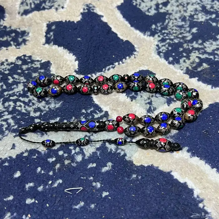 سبح وخواتم نوادر (يسر   فضة   كوك   عظم نعام   أوبال   عقيق 4