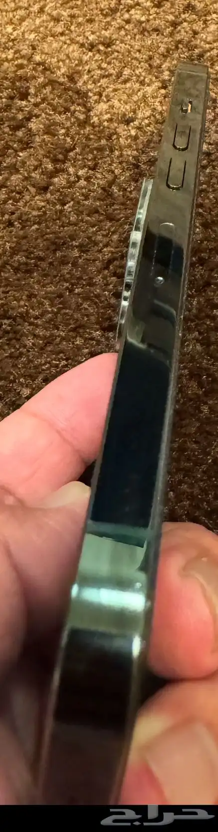 آيفون 13 برو زيتي الاصلي 256 نظيف جدا  لم يفك بحالة المصنع 2