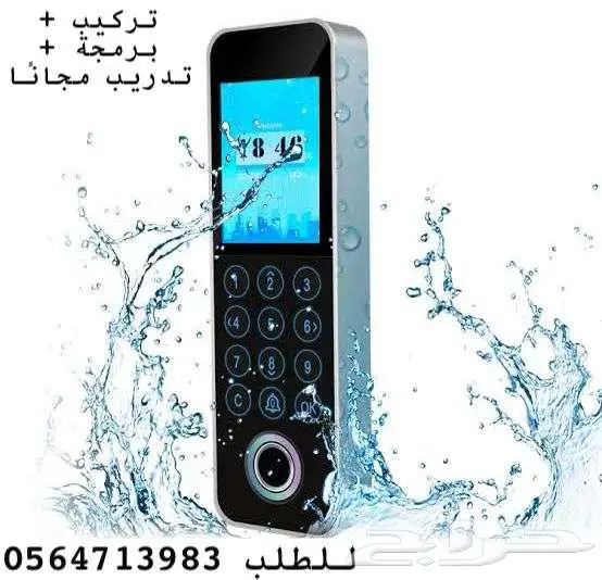 سمارت لوك قفل ابواب زجاج تركيب اكسس كنترول جهاز بصمة 0