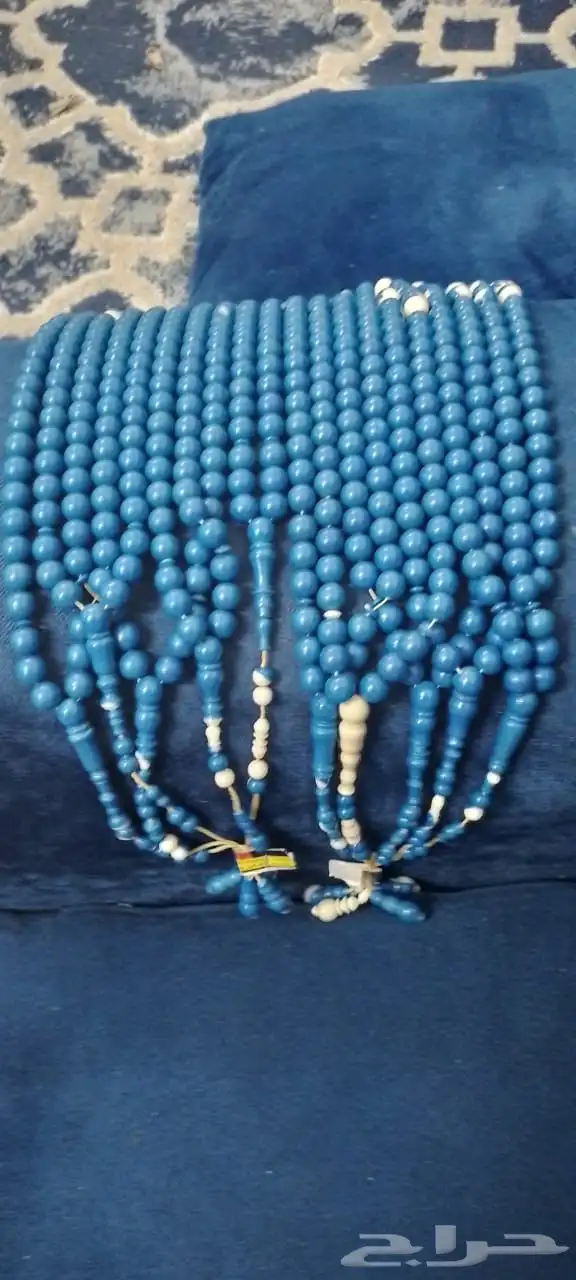 سبح وخواتم نوادر (يسر   فضة   كوك   عظم نعام   أوبال   عقيق 9