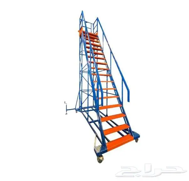 سلم مستودعات 4 متر 2