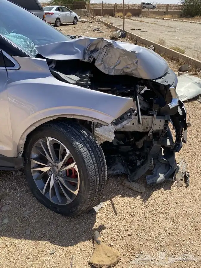 سيارة جيلي كولراي (المالك الثاني)الصدمة كما هو موضح بالصورة 1