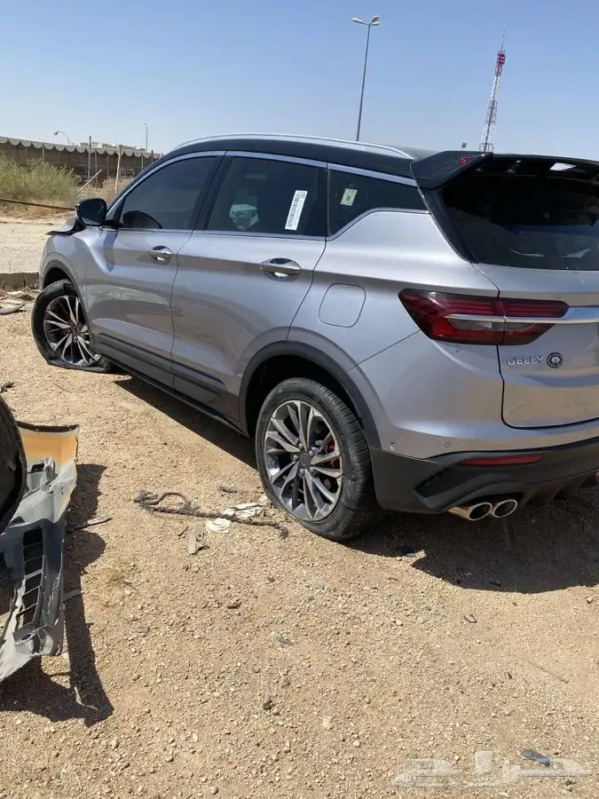 سيارة جيلي كولراي (المالك الثاني)الصدمة كما هو موضح بالصورة 4