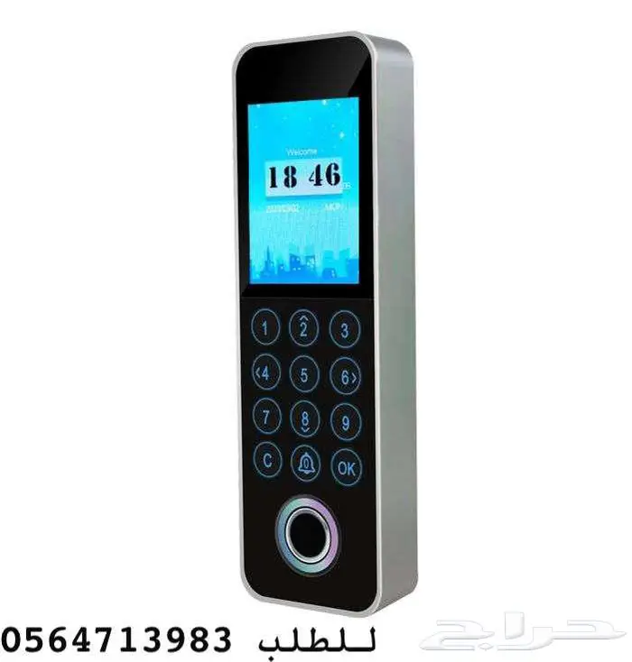 سمارت لوك قفل ابواب زجاج تركيب اكسس كنترول جهاز بصمة 2