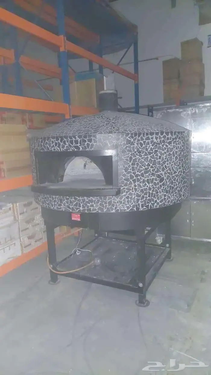 فرن بيتزا نابولي إيطالي الصنع 130 سم غاز حطب 0